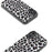 ABEEL For iPhone 16 Plus Case Leopard Print Leather+TPU Phone Cover - Silver - 5