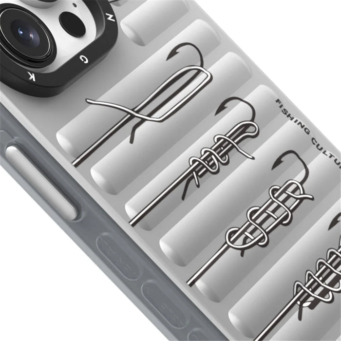 YOUNGKIT Fishing Series For iPhone 15 Pro Case IMD PC+TPU Phone Cover Compatible with MagSafe - 3
