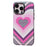 YOUNGKIT Dazzling Series For iPhone 15 Pro Max Magnetic Case Cute Pattern Hard PC Back Protective Cover - Heart - 1
