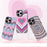 YOUNGKIT Dazzling Series For iPhone 14 Pro Magnetic Case Cute Pattern Anti-Fall PC Hard Phone Cover - Wave - 5