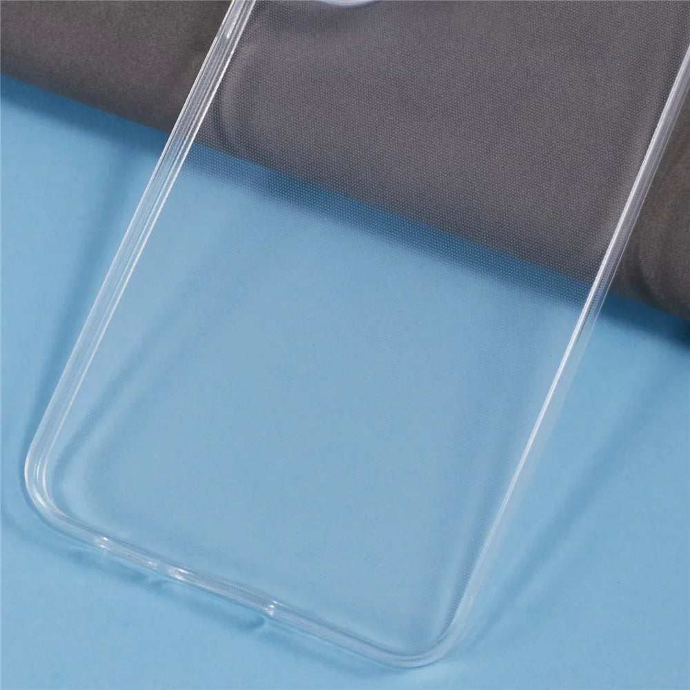 For Samsung Galaxy S24 FE Clear Case Large Lens Cutout Ultra Thin TPU Back Phone Cover - 5