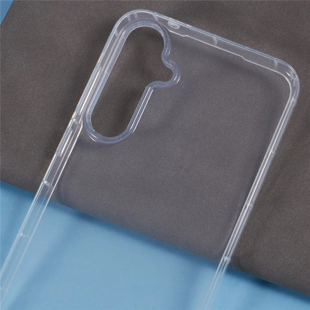 For Samsung Galaxy A55 5G Clear Case Anti-Drop TPU Phone Cover (Big Rear Lens Hole) - 6