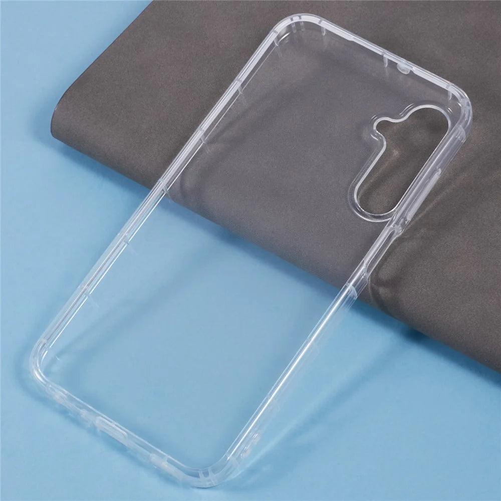 For Samsung Galaxy A25 5G (Global) (161.0 x 76.5 x 8.3mm) Clear Case Anti-Drop TPU Phone Cover (Big Rear Lens Hole) - 3