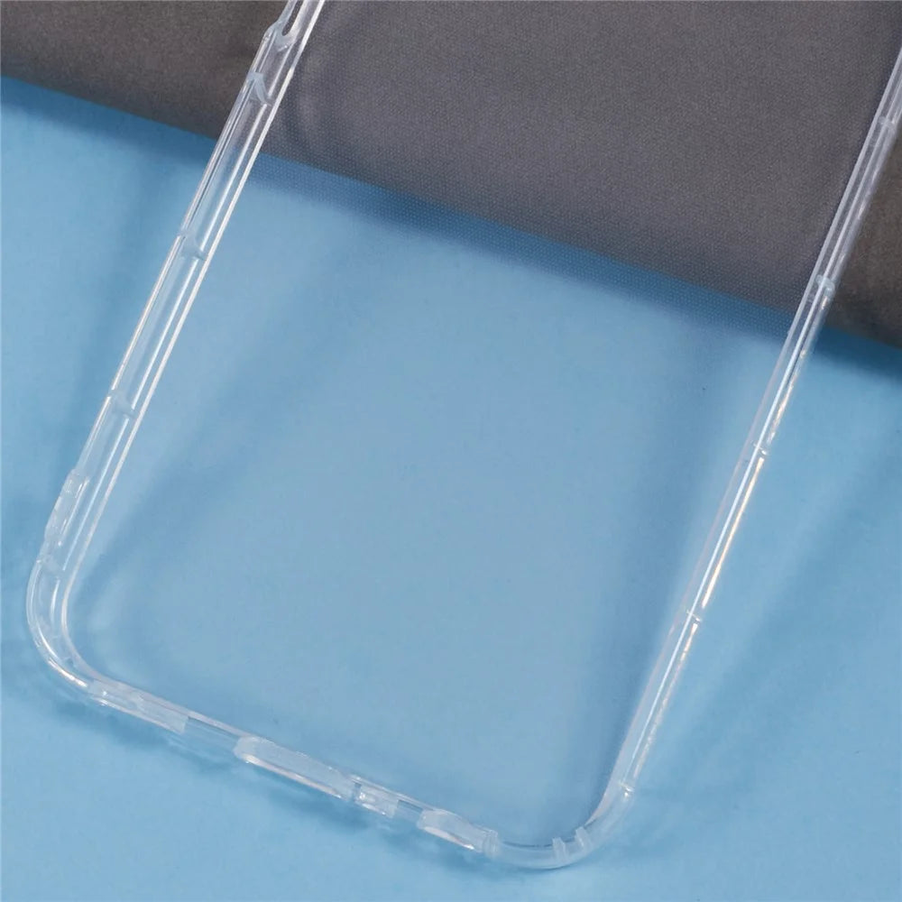 For Samsung Galaxy A25 5G (Global) (161.0 x 76.5 x 8.3mm) Clear Case Anti-Drop TPU Phone Cover (Big Rear Lens Hole) - 5