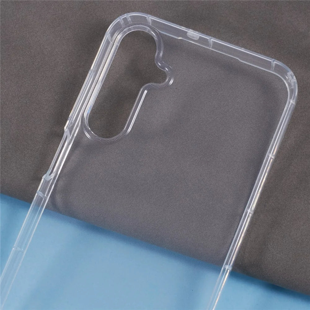 For Samsung Galaxy A25 5G (Global) (161.0 x 76.5 x 8.3mm) Clear Case Anti-Drop TPU Phone Cover (Big Rear Lens Hole) - 6