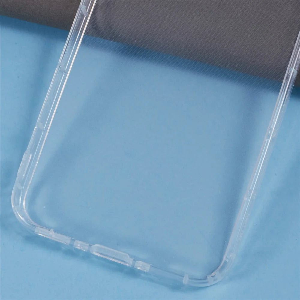 For Samsung Galaxy A35 5G Clear Case Anti-Drop TPU Phone Cover (Big Rear Lens Hole) - 6