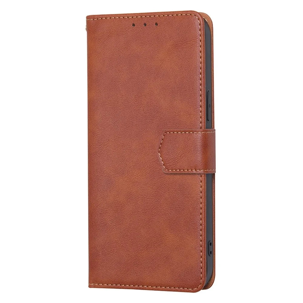 For Sony Xperia 5 IV 5G Waterproof PU Leather Case RFID Blocking Magnetic Clasp Phone Cover with Stand Wallet - Brown - 7