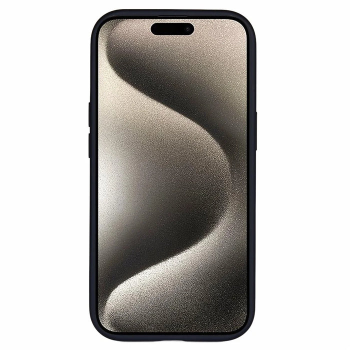 For iPhone 15 Case TPU+PC Carbon Fiber Texture Phone Cover with Rotatable Magnetic Kickstand - 2