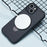 For iPhone 15 Case TPU+PC Carbon Fiber Texture Phone Cover with Rotatable Magnetic Kickstand - 4