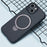 For iPhone 15 Case TPU+PC Carbon Fiber Texture Phone Cover with Rotatable Magnetic Kickstand - 6