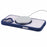 For iPhone 16 Case Built-In Kickstand PC+TPU Phone Cover Rotate Ring Holder - Blue - 5