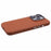 X-LEVEL For iPhone 15 Pro Case Slim PU Leather Hard PC Shell Phone Cover - Brown - 5
