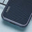 X-LEVEL For iPhone 15 Pro Case Ultra-Thin PC Hard Phone Cover Carbon Nano Fiber Texture - Blue - 6