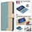 BINFEN COLOR BF33 For Samsung Galaxy S23 Leather Phone Case RFID Blocking Card Slots - Green - 5