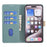 BINFEN COLOR BF33 For Samsung Galaxy A14 5G / 4G Case PU Leather RFID Blocking Phone Cover - Green - 2