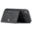 JEEHOOD J01 For iPhone 14 Case Leather+TPU Phone Cover Magnetic 2-in-1 Detachable - Black - 3