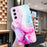 For Samsung Galaxy S24 FE Case Flexible TPU Marble Pattern Phone Cover - Pink  /  Blue - 4