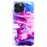 For iPhone 16 Pro Max TPU Case Marble Pattern Printing Mobile Phone Back Cover - Rose - 1