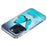For iPhone 16 Pro Case Pattern Printing TPU Protective Phone Cover - Blue Butterfly - 3