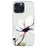 For iPhone 16 Pro Max TPU Case Pattern Printing Protective Phone Cover - White Flower - 1
