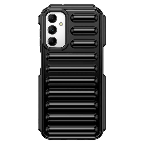 Capsule Series for Samsung Galaxy F14 5G  /  M14 5G Case TPU Anti-Drop Cell Phone Cover - Black - 1