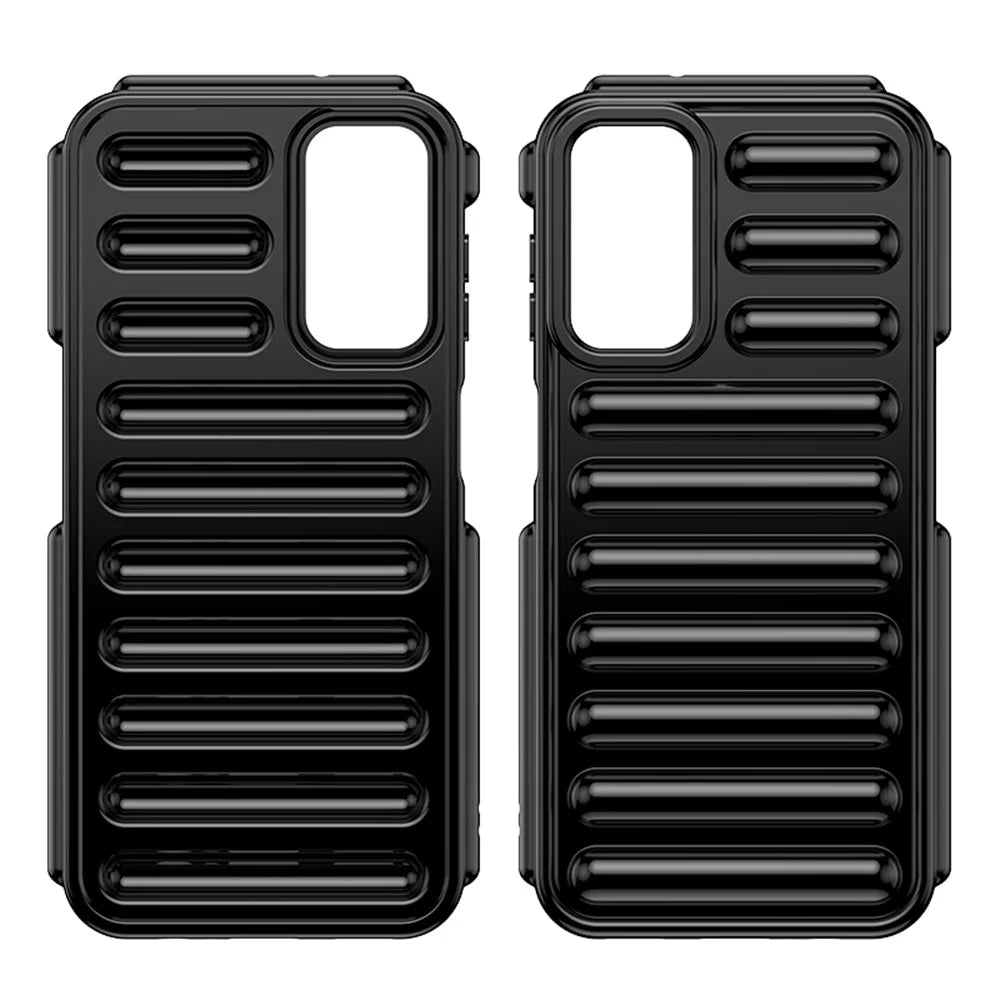 Capsule Series for Samsung Galaxy F14 5G  /  M14 5G Case TPU Anti-Drop Cell Phone Cover - Black - 2