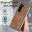 For Samsung Galaxy Z Fold6 5G Case Retro PU Leather Coated PC Folding Phone Cover - Brown - 7