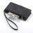 For Nothing Phone (2a) Plus / Phone (2a) Zipper Wallet Case Geometry Lines Leather Phone Cover with Strap - Black - 4