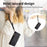 For Nothing Phone (2a) Plus / Phone (2a) Zipper Wallet Case Geometry Lines Leather Phone Cover with Strap - Black - 7