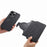 For iPhone 15 Pro Magnetic Case CASENEO Detachable Leather Phone Wallet Cover - Black - 4