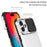 For iPhone 16 Plus Case Camera Slider PC + TPU Phone Cover with Kickstand - Silver - 6