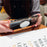 For iPhone 13 Pro Magnetic Case Flexible TPU Phone Cover with Love Hearts Pattern Design - Black - 3