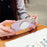 For iPhone 15 Magnetic Case Heart Pattern Electroplating TPU Phone Cover - Purple - 3
