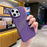 For iPhone 13 Pro Case Hard PC Phone Shell Starry Sky Pattern Incomplete Cover - Purple - 4