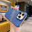 For iPhone 15 Pro Max Case Starry Sky Hard PC Phone Shell Incomplete Covering - Blue - 2