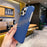 For iPhone 15 Pro Max Case Starry Sky Hard PC Phone Shell Incomplete Covering - Blue - 3
