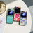 For Samsung Galaxy Z Flip7 FE 5G / Z Flip6 5G Case Leather + PC Protective Phone Cover Lacquered Pattern - Big Heart - 4