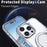 For iPhone 16 Pro Max Kickstand Case TPU+PC Back Phone Cover Compatible with MagSafe - Transparent - 5