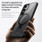 For Samsung Galaxy S24 Magnetic Case Kickstand TPU+Acrylic Phone Cover - White - 4