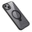 For iPhone 15 Case Compatible with MagSafe TPU+Acrylic Kickstand Clear Phone Cover - Black - 2