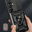 For Samsung Galaxy S24 FE Case PC+TPU Kickstand Phone Cover with Slide Camera Lid - Black - 7