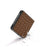 For Samsung Galaxy Z Flip7 FE 5G / Z Flip6 5G Case Woven Texture Leather+PC Protective Phone Cover - Brown - 3