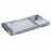 For iPhone 14 Plus Case Card Slot Electroplating TPU Phone Cover - Silver - 5