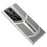 For Samsung Galaxy S23 Ultra Case Hard PC Electroplating Phone Cover Heat Dissipation Micro-Matte Back - Silver - 1