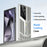 For Samsung Galaxy S23 Ultra Case Hard PC Electroplating Phone Cover Heat Dissipation Micro-Matte Back - Silver - 2