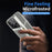 For iPhone 16 Pro Case Hard PC Heat Dissipation Hollow Phone Cover Cooling Breathable - Silver - 7