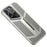 For iPhone 16 Pro Max Case Cooling Hollow Shockproof Hard PC Phone Cover - Silver - 1