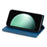 DF-05 For Samsung Galaxy S24 FE Case RFID Blocking PU Leather Phone Cover - Blue - 3