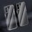 For iPhone 16 Plus Case TPU+Tempered Glass Transparent Phone Cover - 1
