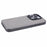 X-LEVEL For iPhone 15 Pro Case Geometric Line Leather+PC+TPU Phone Cover - Titanium Grey - 5
